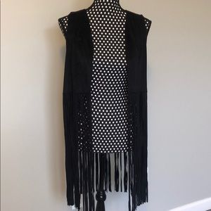 Fringe cardigan